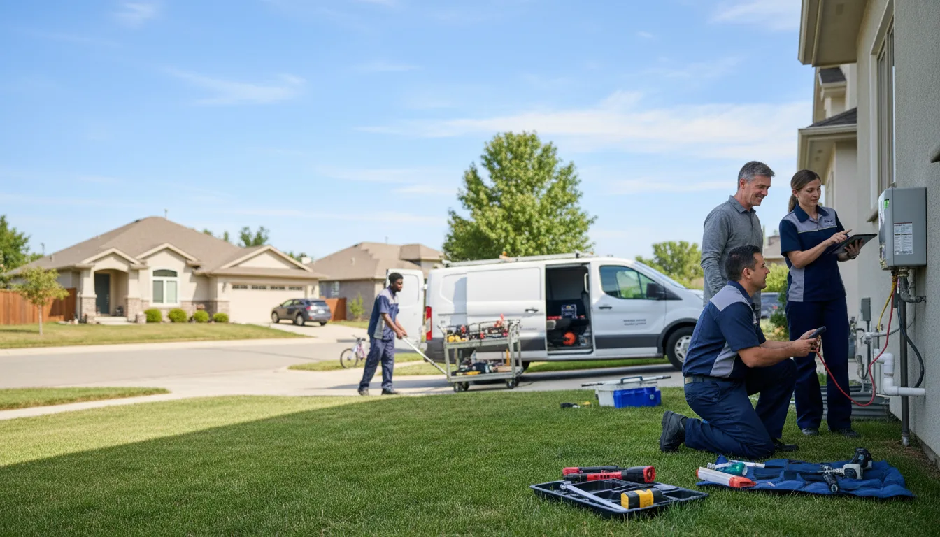 Tankless water heater service in Littlefield, TX
